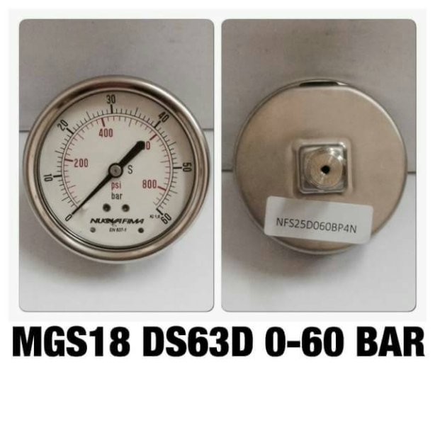Nuova Fima Pressure Gauge